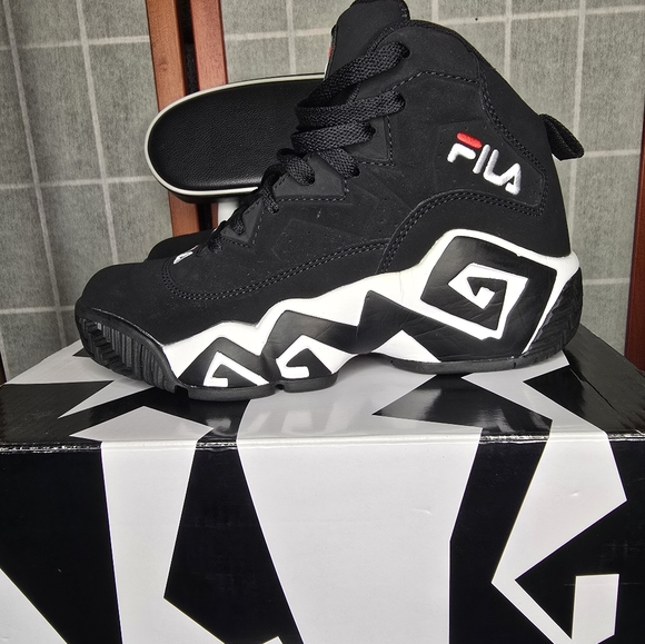 Fila MB 1VB90140-014 Jamal Mashburn Black White Basketball M3 - Picture 7 of 14